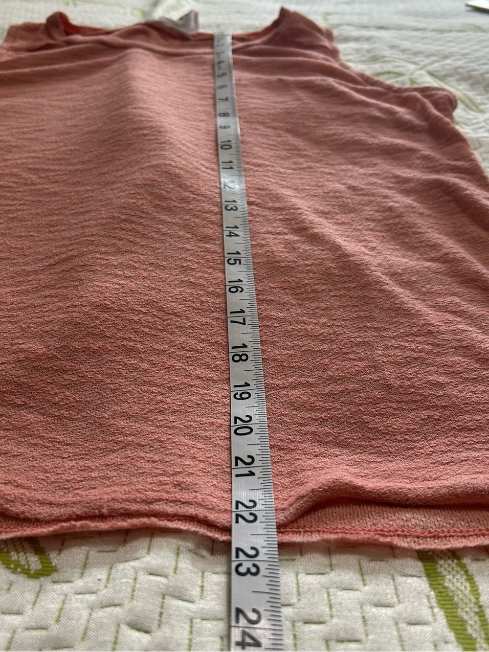 Sadie & Sage Peach-Pink Sleeveless Tank - Picture 9 of 9